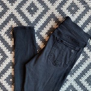 Rag & Bone skinny black jeans • size 27